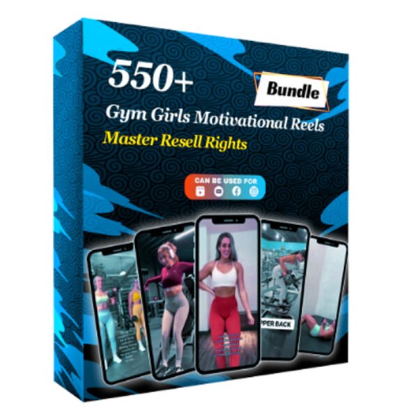 550+ GYM Girls Motivation Reels Bundle